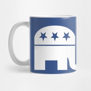 Minimal Democrat and Republican Mug